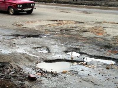 Дороги в городе. Фото Виктора Надеждина, Каспаров.Ru